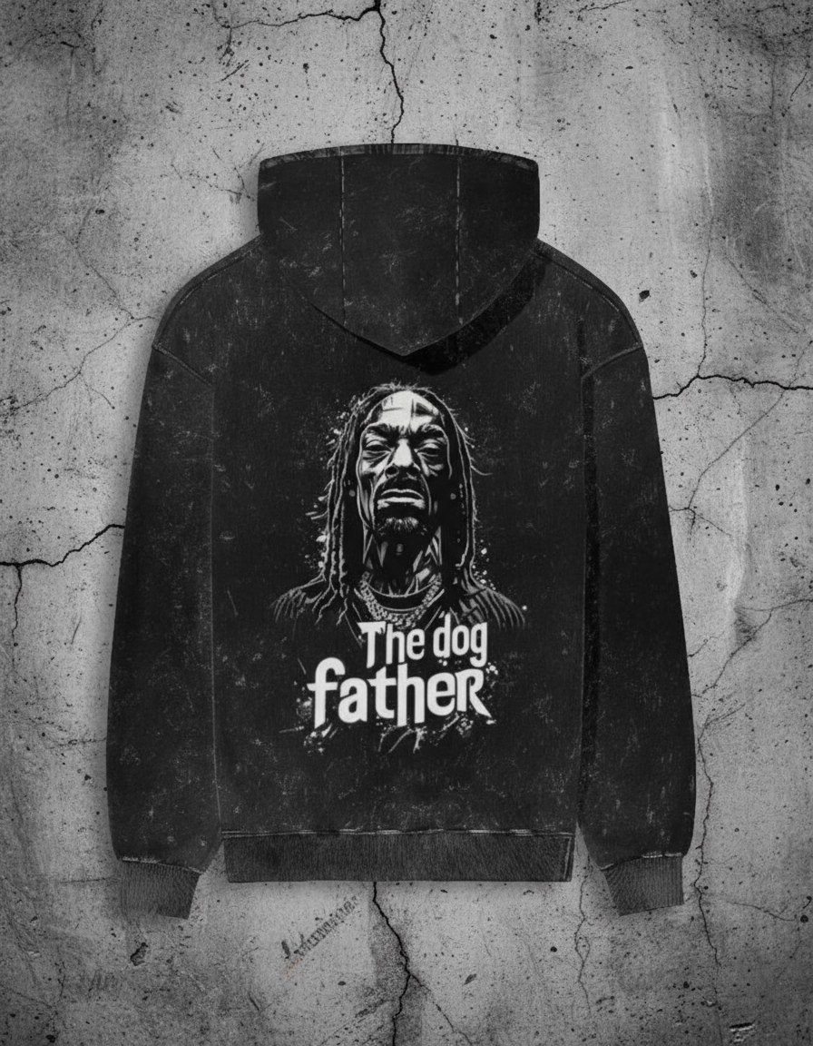 Unisex Acid Washed Hoodie