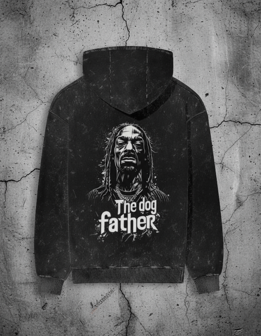 Unisex Acid Washed Hoodie