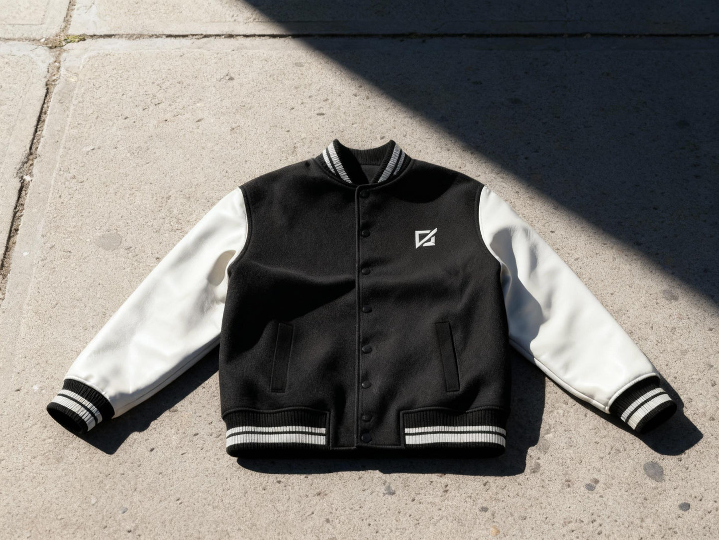 Black Varsity Jacket