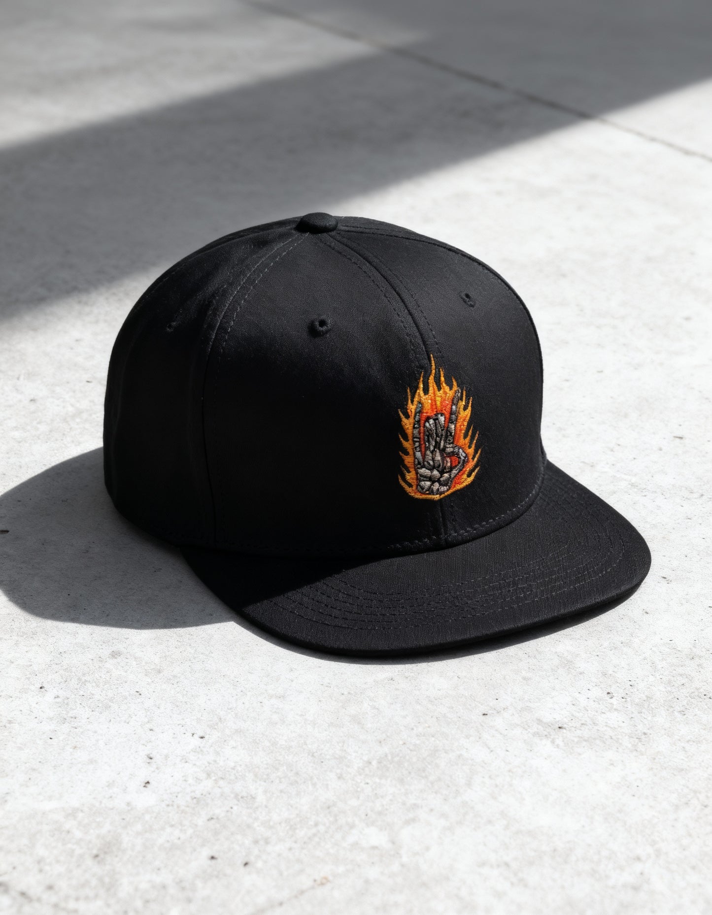 Evil Hand Snapback Cap