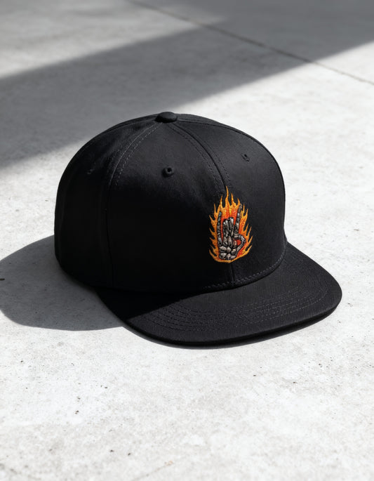 Evil Hand Snapback Cap