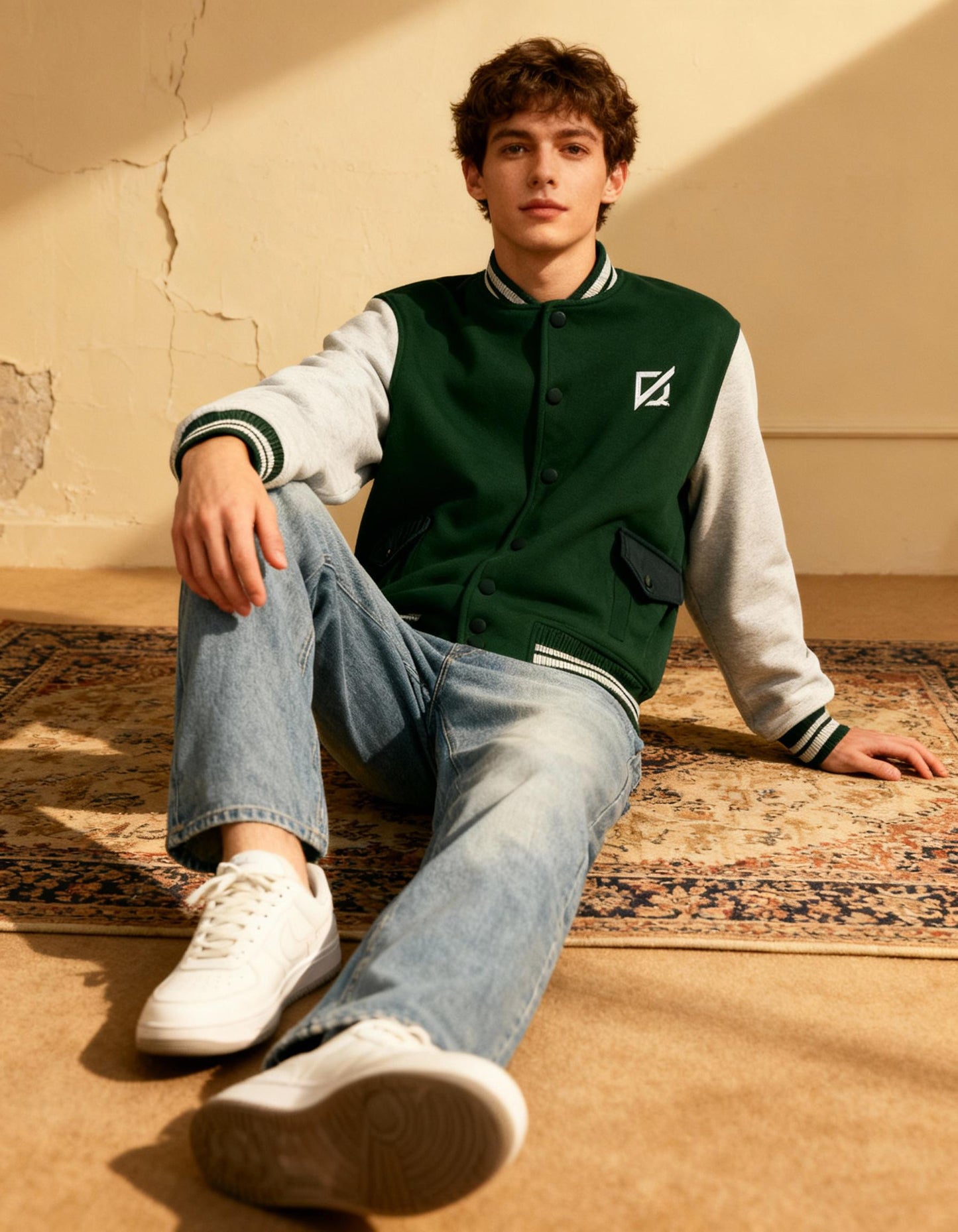 Green Varsity Jacket