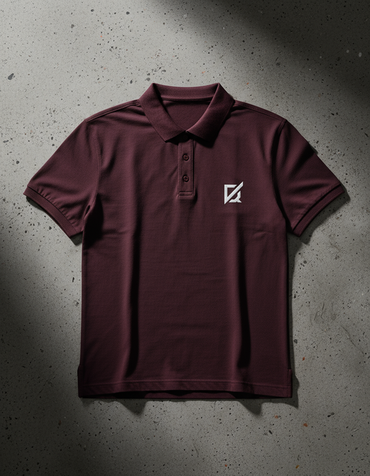 Royal meroon men's Polo t-shirt