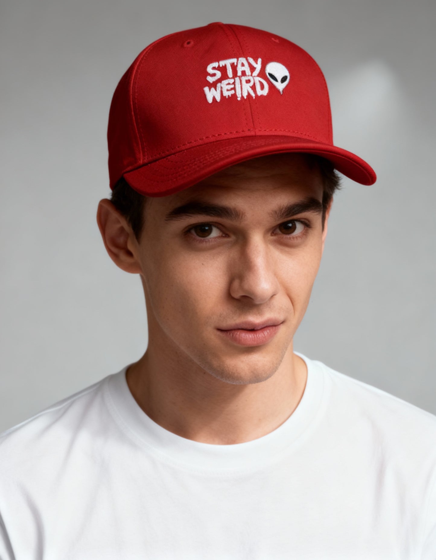 Stay Weird Snapback Cap