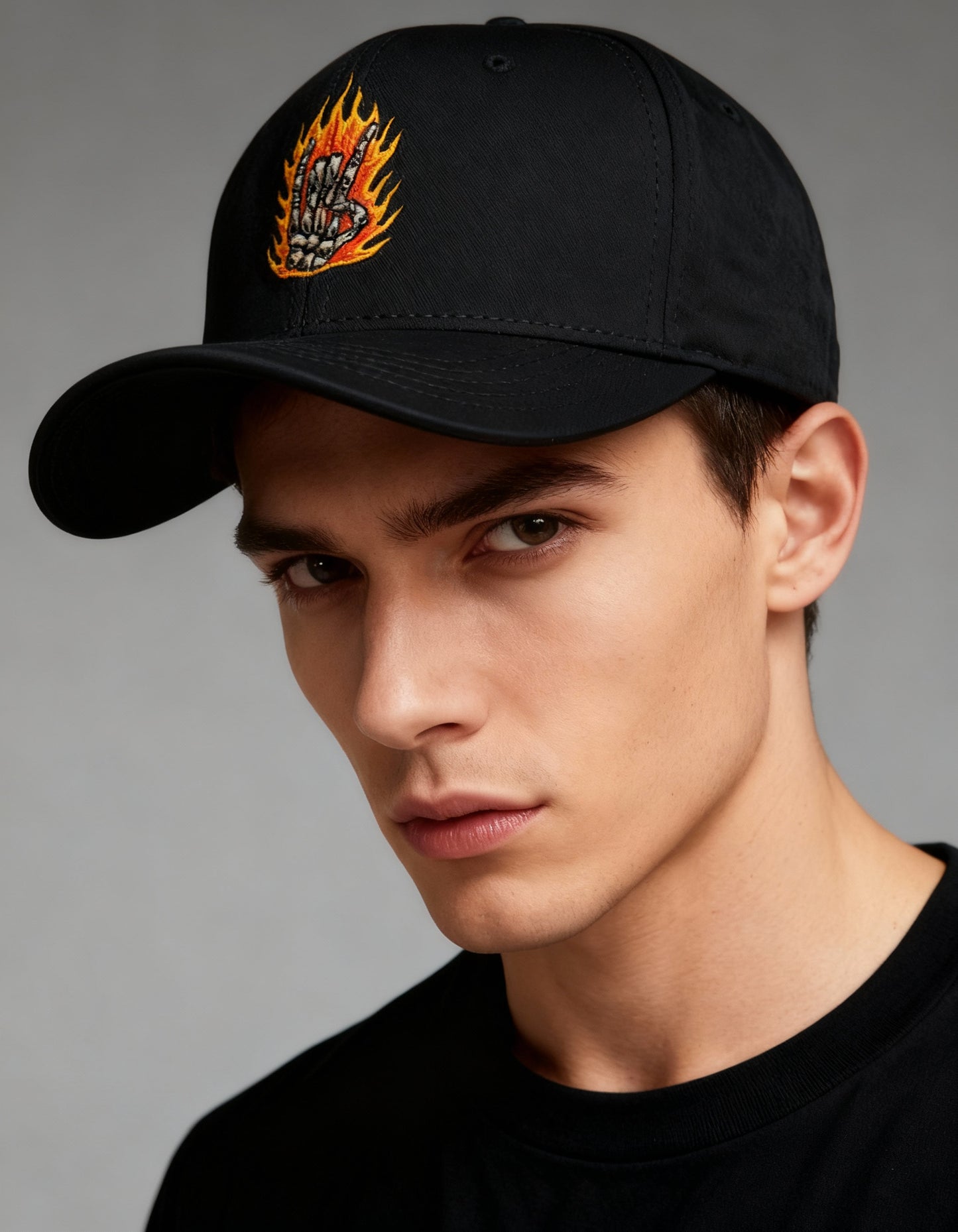 Evil Hand Snapback Cap