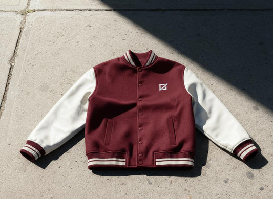 Maroon Varsity Jacket