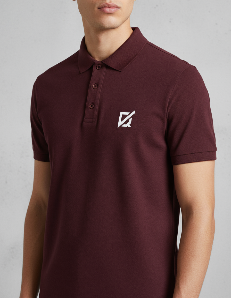Royal meroon men's Polo t-shirt